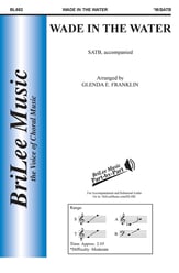 Wade in the Water SATB choral sheet music cover